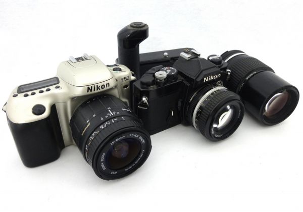 Nikon FM Nikon F50 カメラ2点 レンズ1点 セット 2TAD-101E