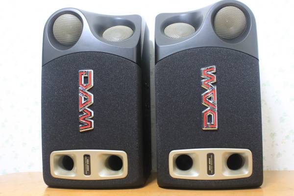 DAM スピーカーシステム DDS-950II 2点セット ◇DAM/スピーカー/L・R セット/DDS-950Ⅱ完動品 オーディオ機器