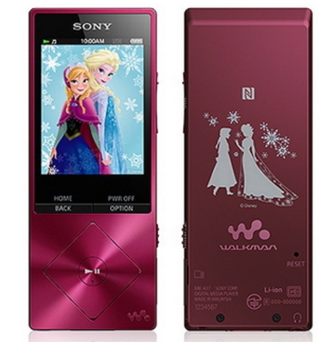 NW-A16 アナと雪の女王Frozen Harmony Box ウォークマン ハイレゾウォークマンNW-A16に「アナ雪」コラボモデル - AV Watch
