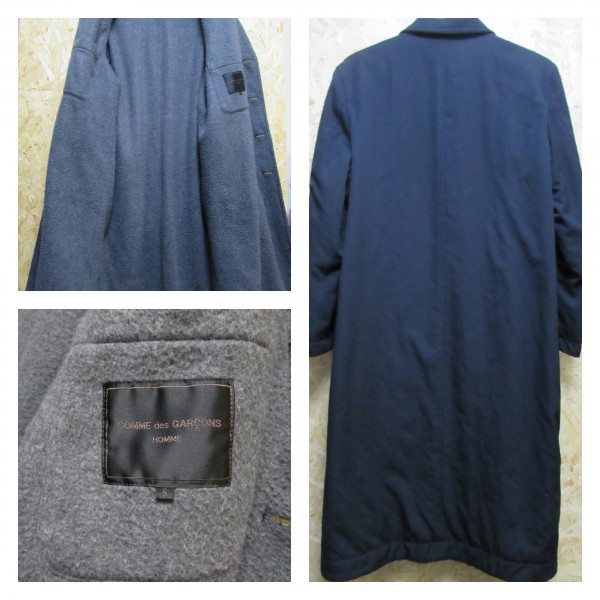 ［コムデギャルソンオム］ 切り替え チェスターコート Ｓ