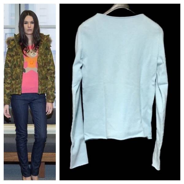 本物 ルシアンペラフィネ カシミヤ100% テディベア― セーター