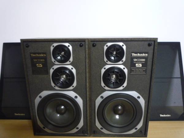 ‼️最終お値下げしました‼️Technics SB-CD300 スピーカー 希少 テクニクス SB-CD300 3wayスピーカー 極美品 当時テクニクス3way
