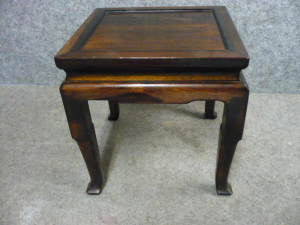 19514 中卓花台【文】 唐木 二重天板