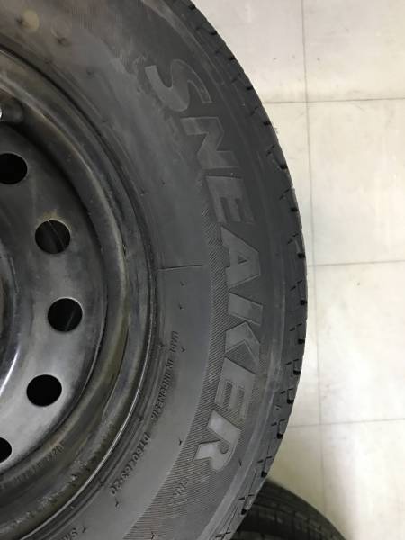 バリ山145/80R12 74S 鉄ホーイル・激安!!4本セット価格 12インチ以下