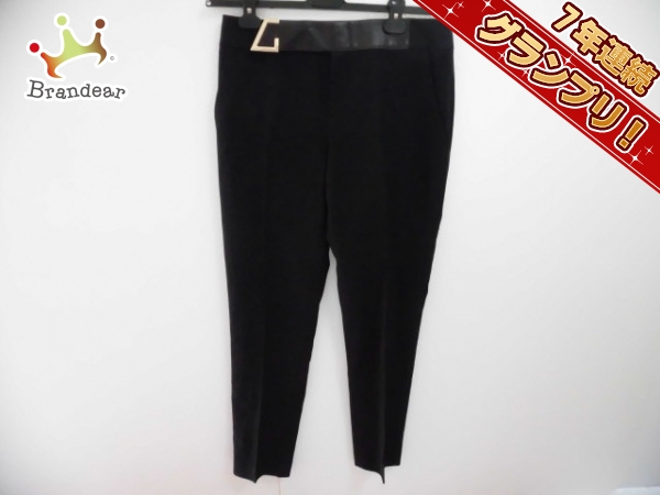 グッチ パンツ 40 レディース 美品 黒 GUCCI