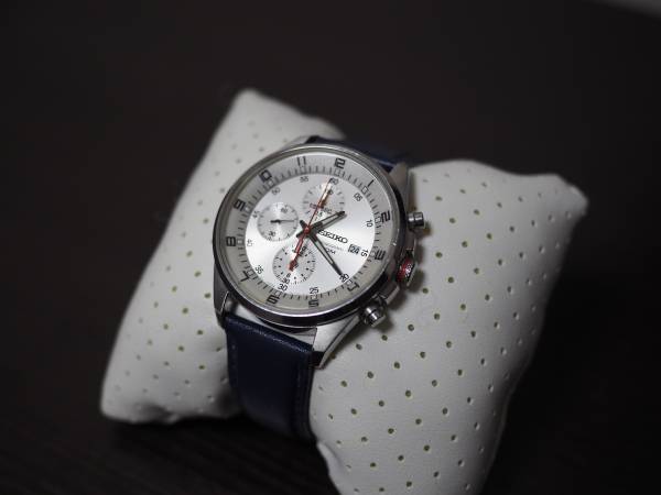SEIKO 海外モデル 7T92-0MF0 革ベルト 中古