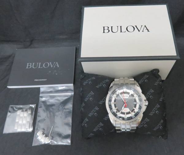 ブローバ　腕時計 プレシジョニスト 96B172　BULOVA　美品