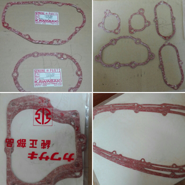 カワサキ純正W1S W3 W1SA ガスケット_2