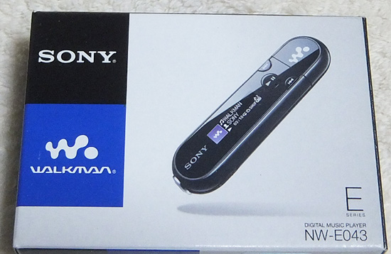 新品 SONY WALKMAN ウォークマン NW-E043