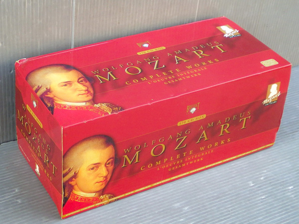 Complete Works Mozart Wolfgang Amadeus CD - Set (170 Tchelebiev