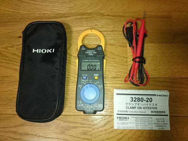 ★HIOKI 日置電機 ACクランプメータ クランプオン 3280-20★