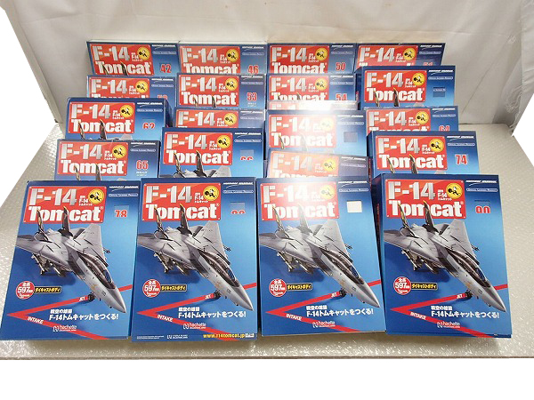 未開 アシェット 週刊 F-14トムキャット 50-53，62-65他[梱0.5] Ay