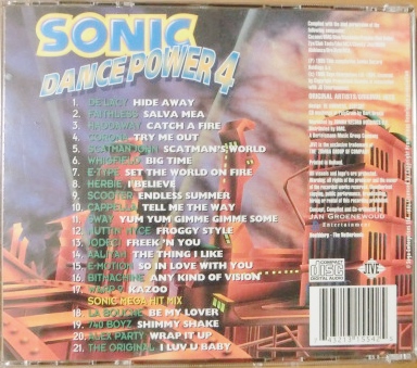 SONIC DANCE POWER 4◆ソニックダンスパワー セガ SEGA_2