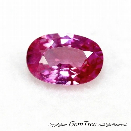 《年末セール》赤ピンク紫サファイア 0.51ct