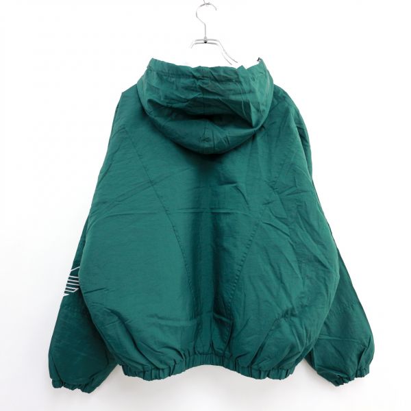90s adidas アディダス 中綿ナイロンジャケット 緑(L) C5656