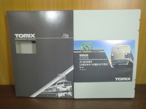 TOMIX JR 583系電車 (JR東日本N1・N2編成・床下黒色) セット 限界値下