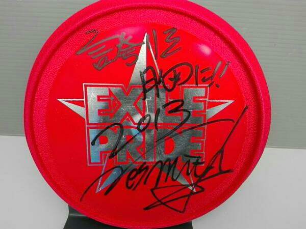 EXILE PRIDE 直筆サイン入り フリスビー ライブ 非売品 EXILE PRIDE EXBEAR 直筆サイン入りフリスビー2枚セット(EXILE)｜売買