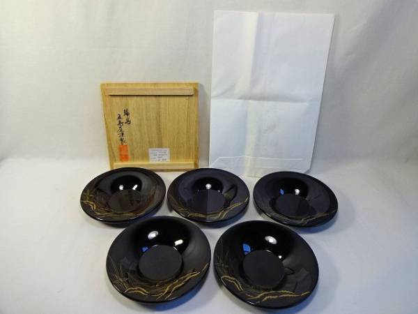 輪島塗 茶托 五島屋の中古品・新品・未 未使用❣️美品❣️輪島塗 | 5