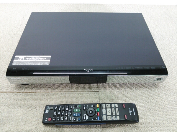 SHARPAQUOSブルーレイレコーダー SHARP AQUOS ブルーレイレコーダー BD