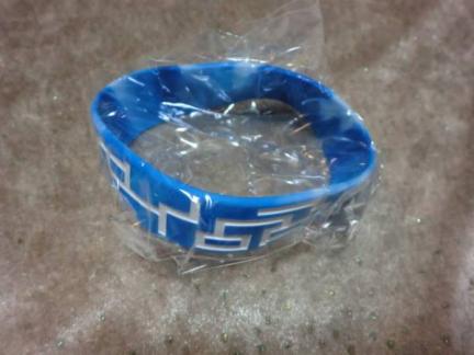 ☆布袋寅泰♪BEAT8 　会場限定　シリコンバンド　ブルー