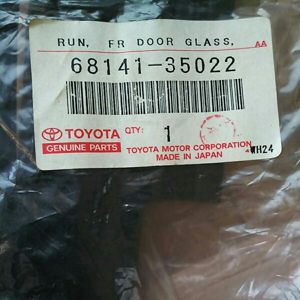 専用専用専用 185 ハイラックスサーフ 純正ガラスラン 右フロント68141-35022 自動車