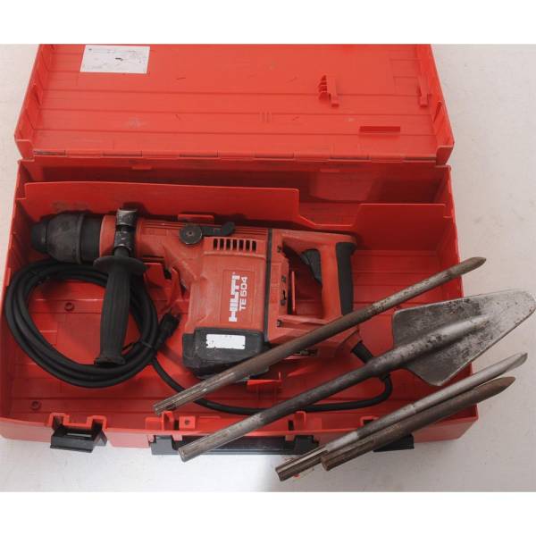 ☆中古品 HILTI ヒルティ 電動ハツリ機 TE-504 付属品あり 動作問題なし
