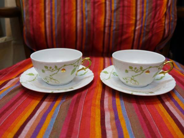 半額以下即決●リチャードジノリ●フィオーリヴェルディペアC&S