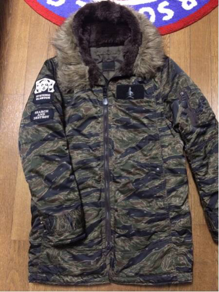 ヒステリックグラマー HYSTERIC GLAMOUR プリマロフト 美品 N-3B