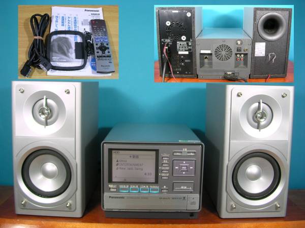 Panasonic SC-SX400 HDDコンポ 動作良好・美品 ＢＴ対応 Panasonic SC-SX400 HDDコンポ 動作良好・美品 SDステレオシステム SA