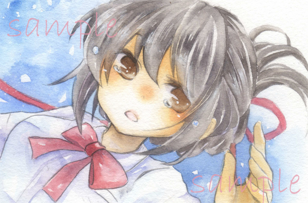 同人手描きイラスト 君の名は 宮水三葉 組紐縁 手描きイラスト 売買されたオークション情報 Yahooの商品情報をアーカイブ公開 オークファン Aucfan Com