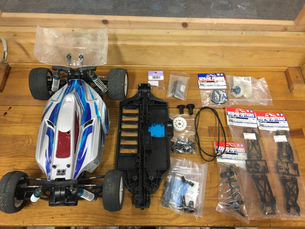 タミヤ 田宮 1/10 DB01 バルドル 電動 バギー RC 4wd モーター付
