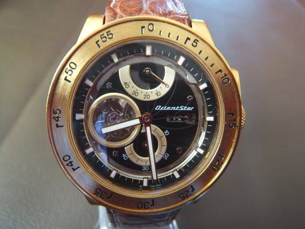 美品オリエントスターレトロフューチャーカメラモデル中古