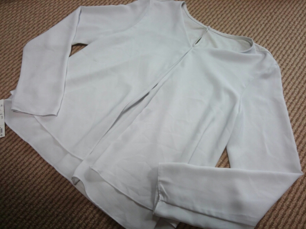 23区新作新品16200円クレープデシンブラウスカットソー38グレー