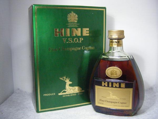 飲料・酒 古酒 HINE ハインVSOP Fine Champagne グリーンボトル