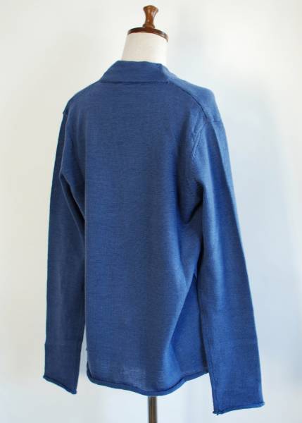 ★新品送料無料ロベルト コリーナウールデザインカーディガン48