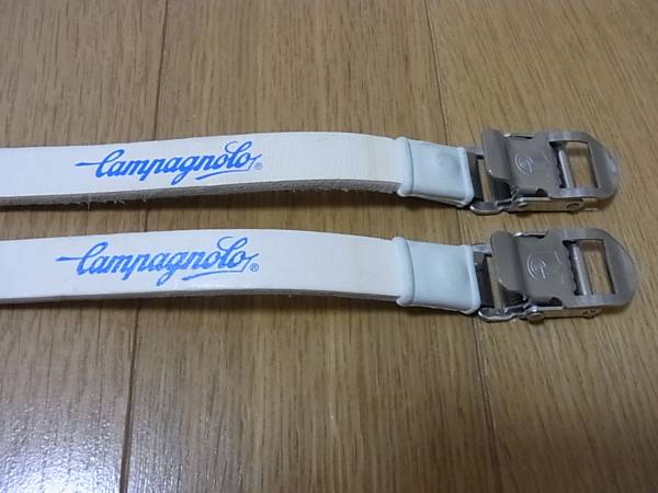 CAMPAGNOLO カンパ ペダル ストラップ 革 美品 ！！！！！！！！