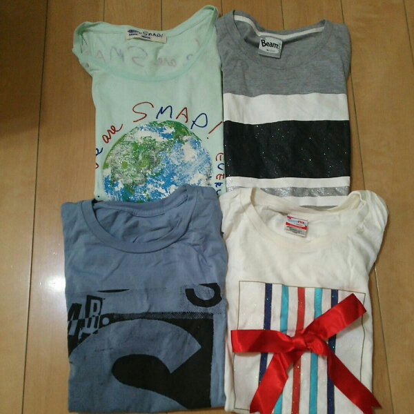 SMAPTシャツセット【we are・Mr.S・s.m.a.p・GIFT of SMAP