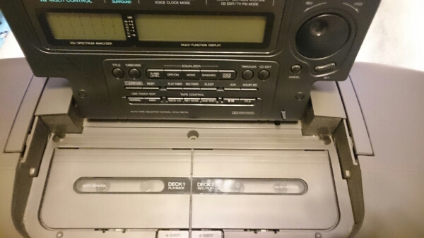 Panasonic コブラトップ CDラジカセ RX-DT909【ジャンク品】(ラジカセ