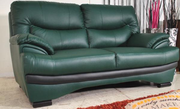 北欧テイストの家具通販 インテリアショップ ii-na（イーナ） １円最落無アウトレット展示品北欧モダン背脱着式2Pソファー緑