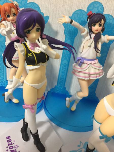 ラブライブ フィギュア 改造 リペイント 東條希 矢澤にこ 絢瀬絵里