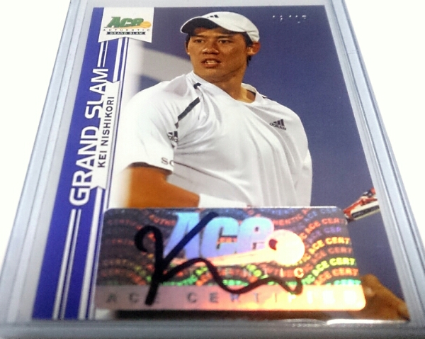 2013 Ace 錦織圭 25枚限定 直筆サインカード テニス その他 【公式通販】