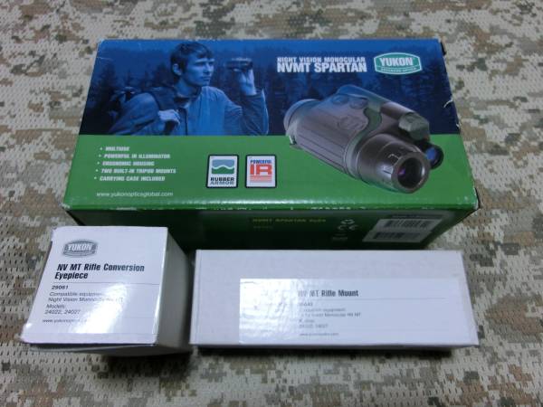 ナイトビジョン YUKON ユーコン NVMT SPARTAN 2x24 マウントなど