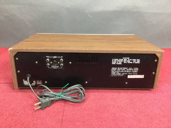 AKAI GXC-710D カセットデッキ◇現状品 オーディオ機器 家電、AV