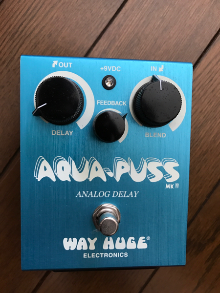 Way Huge Aqua-Puss Analog Delay - MkII John Mayer's Puss Aqua The