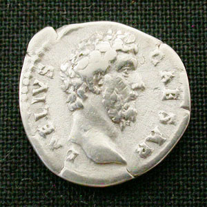 OC古代ローマ アエリウス!! 銀貨デナリウス VF/VF-!! 稀!!!