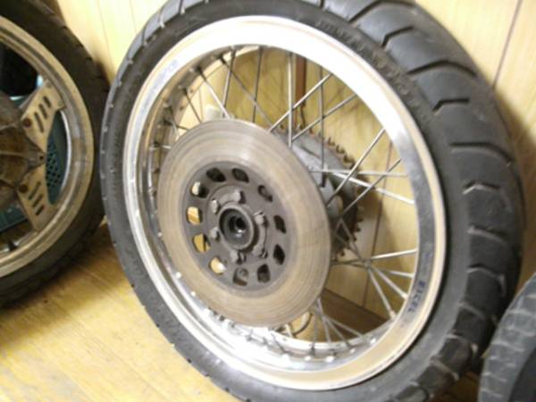 GS400 GSX400F H型 ワイドリム リアディスク仕様！！(セット)｜売買
