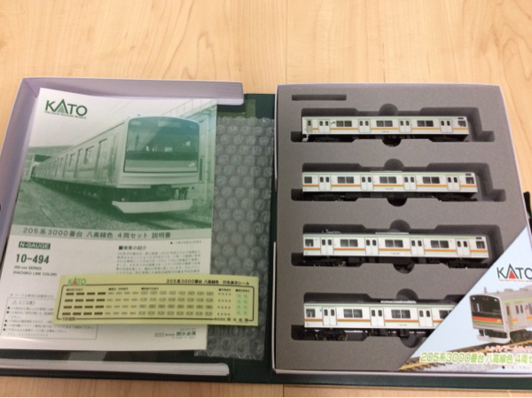 KATO 205系3000番代 八高線色4両セット 新品 KATO205系3000番代八高線