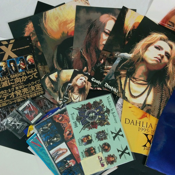 X JAPAN hide X JAPAN ツアー パンフレット ステッカー