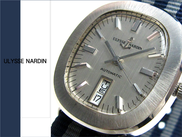 ユリスナルダン 9422952 オート デイデイト ボーイズ セミアンティーク 時計 レア