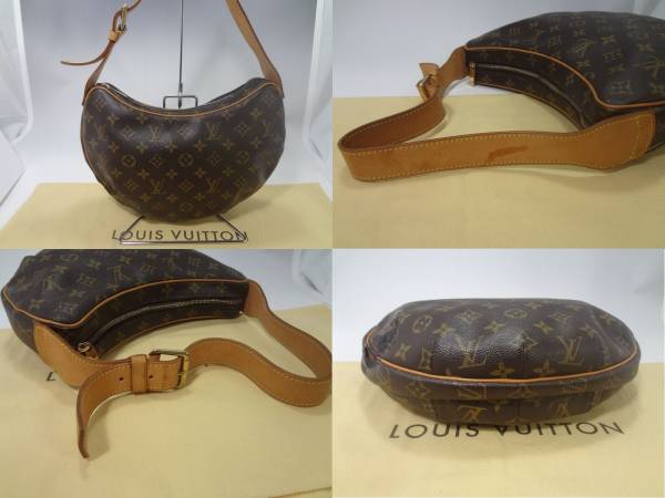 本物 ヴィトン クロワッサン ショルダーハンド １円～　訳あり